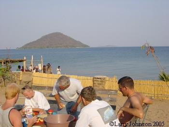 Here we get the scope for the day, over breakfast