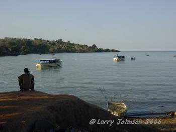 Nkhata Bay,viewed from "downtown"