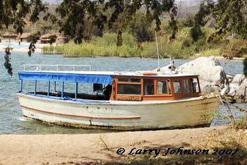 Sandra Lane anochored at Chiofu