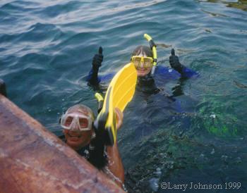 Hey ,how was the diving?