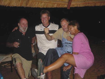 Walter DeProst,Larry Johnson,Ad Konings &Sonia Gianine